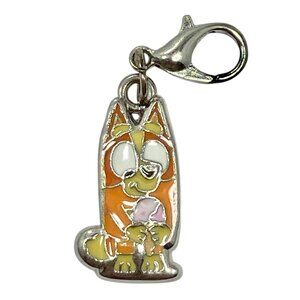 Bluey Bingo Dog Clip On Charm Zipper Pull Bag Purse Ludo Studios Enamel